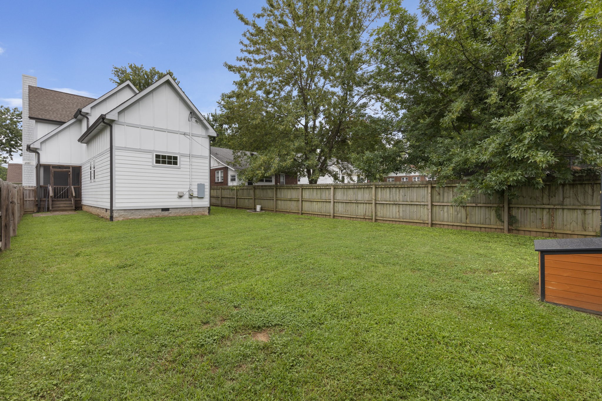 3209 Kinross Avenue Nashville, TN 37211 - Photo 42 of 48 a view of a backyard with a garden