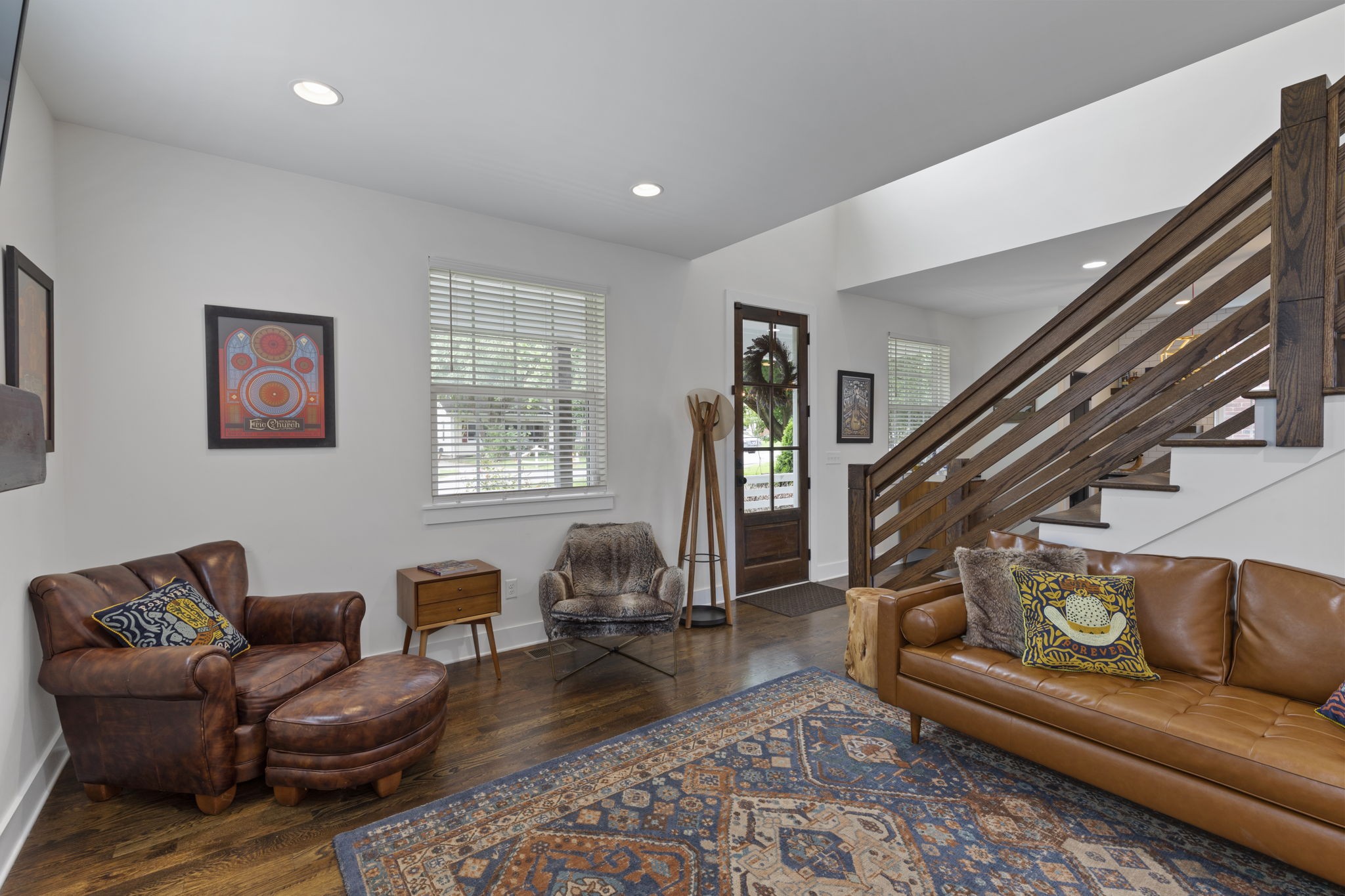 3209 Kinross Avenue Nashville, TN 37211 - Photo 9 of 48 a living room with furniture and wooden floor