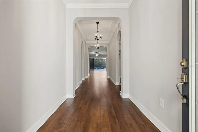 wooden floor in a gallery