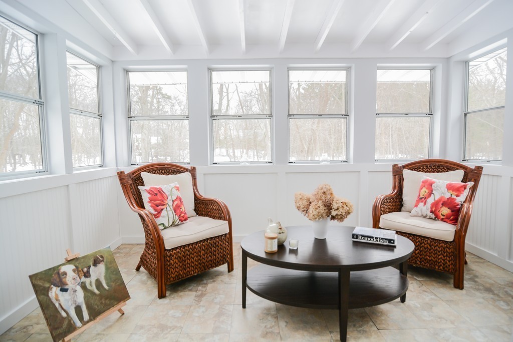 199 Center Bridge Road Lancaster, MA 01523 - Photo 14 of 30 a living room with furniture and a large window
