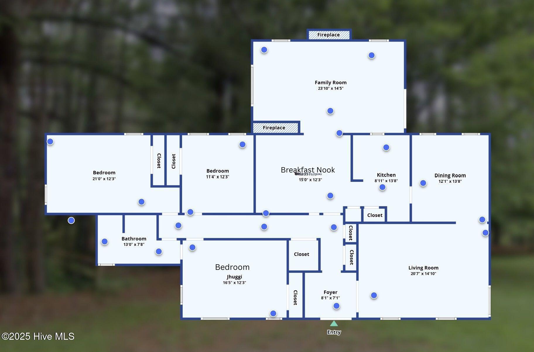 900 George P Road Robbins, NC 27325 - Photo 50 of 50 floor plan