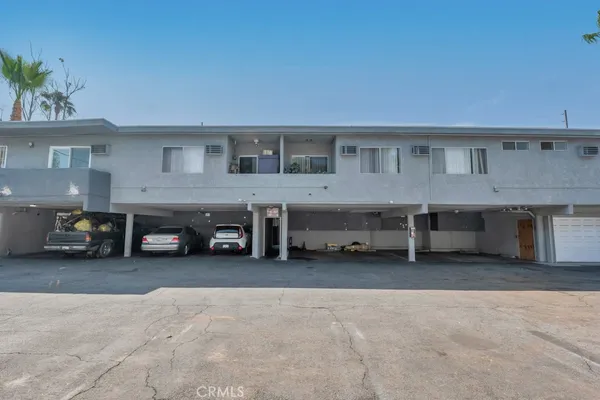 a view of a car garage