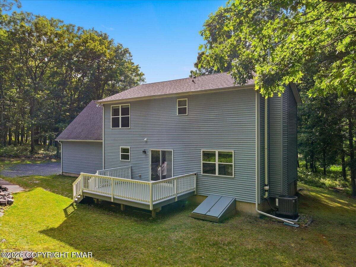 1212 North Whittaker Road Bushkill, PA 18324 - Photo 32 of 40 Back of Home