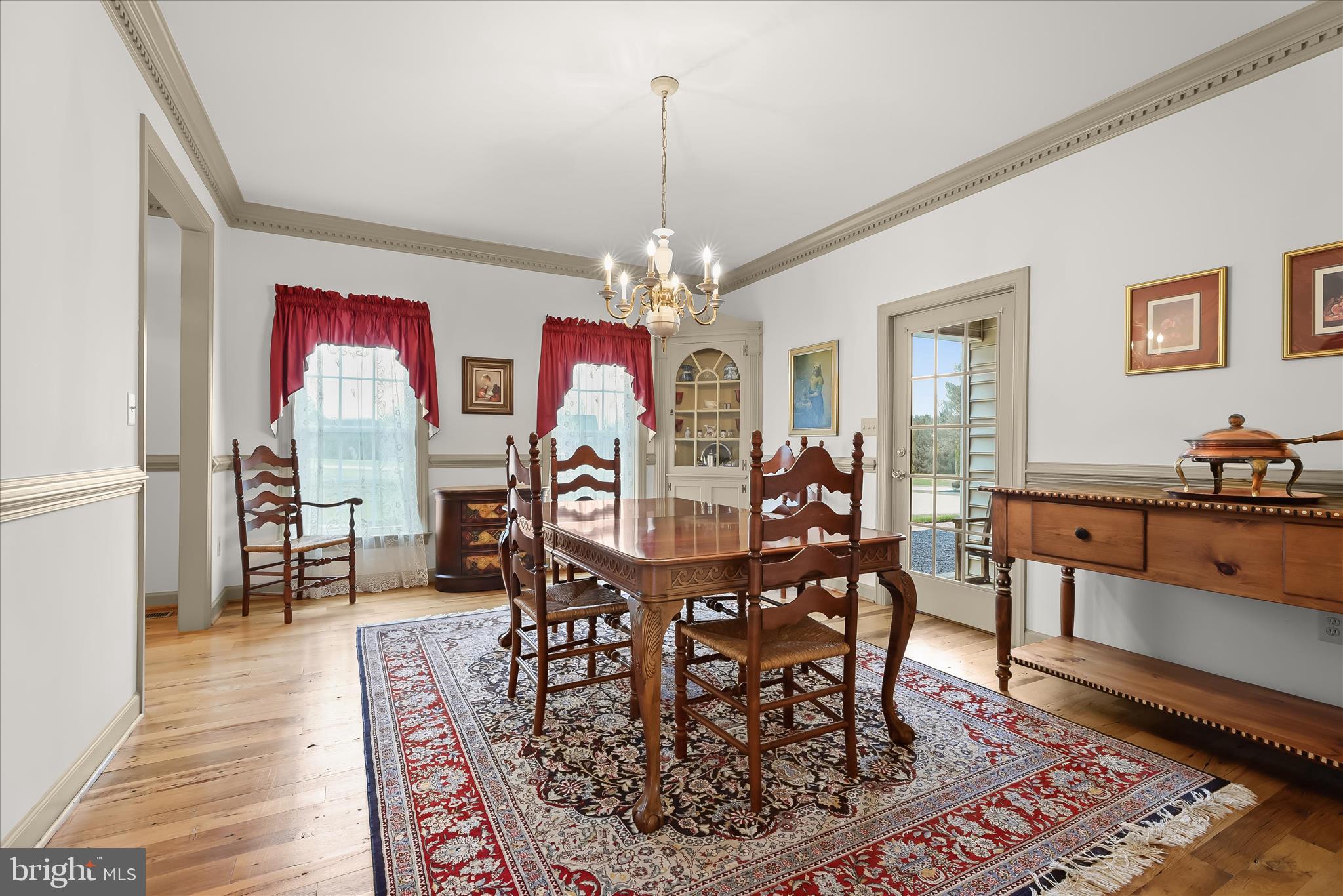 1302 Random Ridge Road Westminster, MD 21157 - Photo 14 of 145 Formal Dining Room - Reclaimed Antique Oak Hardwoo