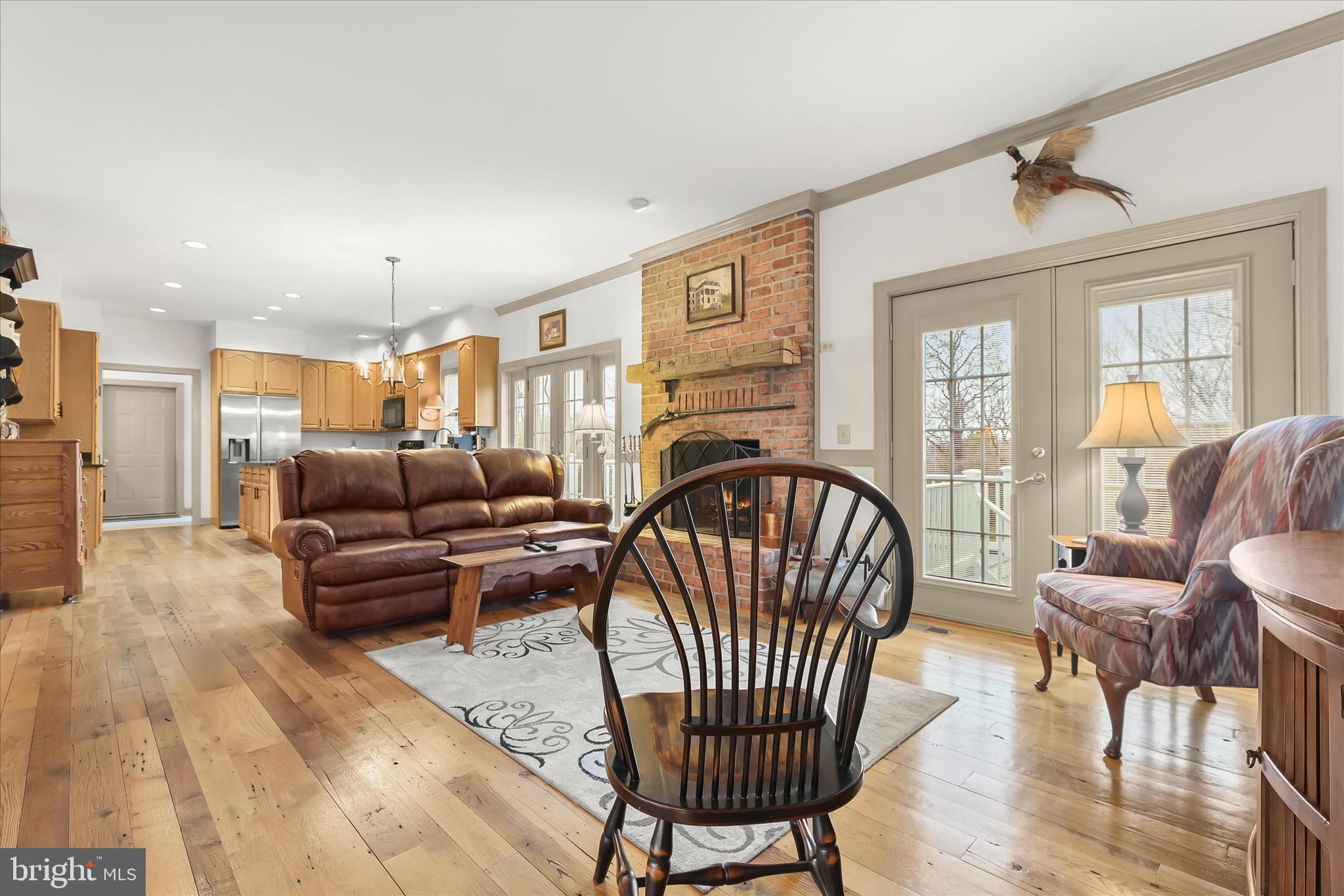 1302 Random Ridge Road Westminster, MD 21157 - Photo 21 of 145 Family Room - Reclaimed Antique Oak Hardwoods