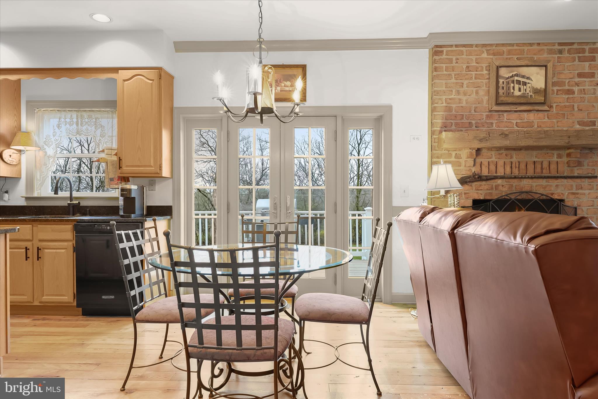 1302 Random Ridge Road Westminster, MD 21157 - Photo 23 of 145 Breakfast Room - Access to the Deck