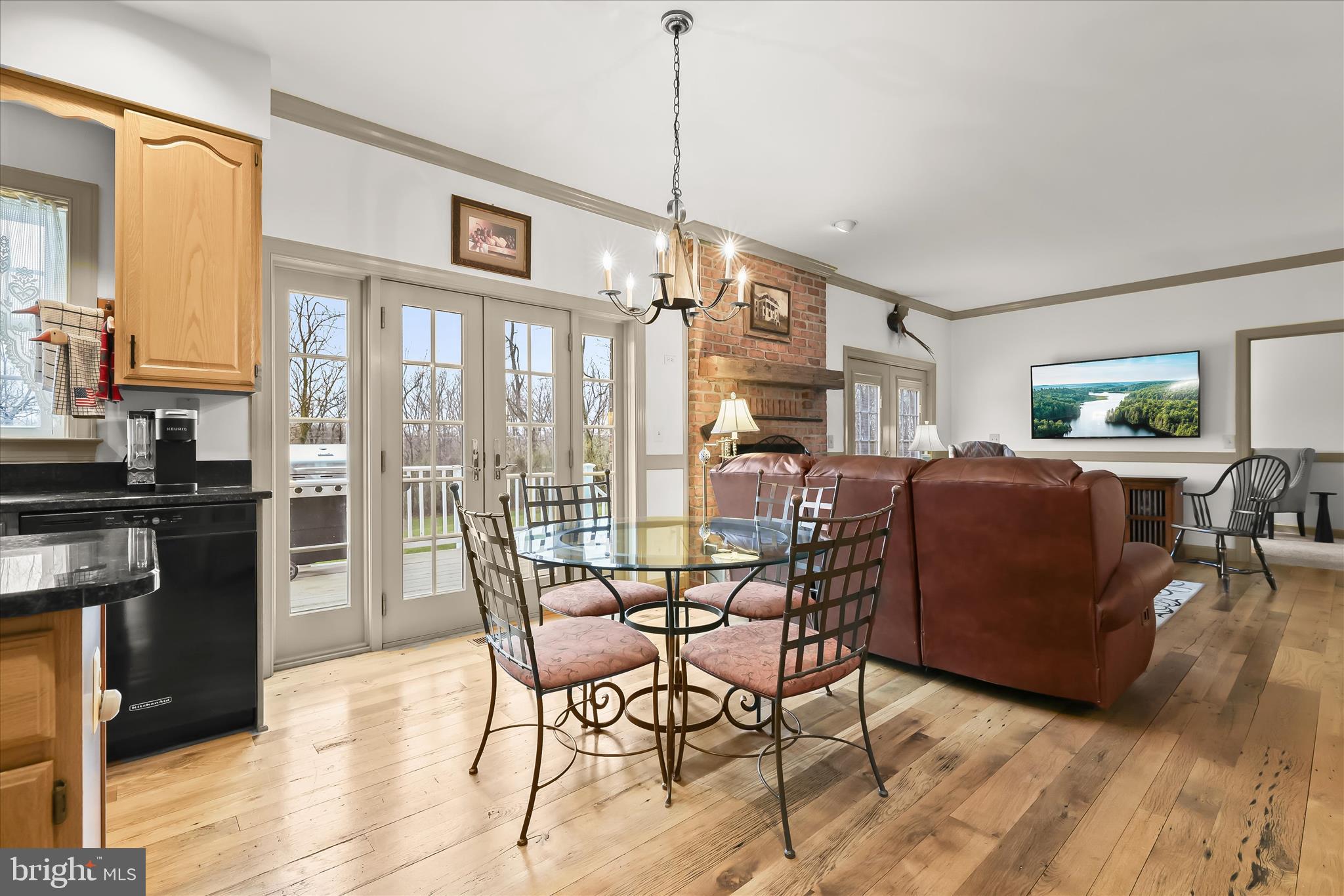 1302 Random Ridge Road Westminster, MD 21157 - Photo 24 of 145 Breakfast Room - Access to Deck