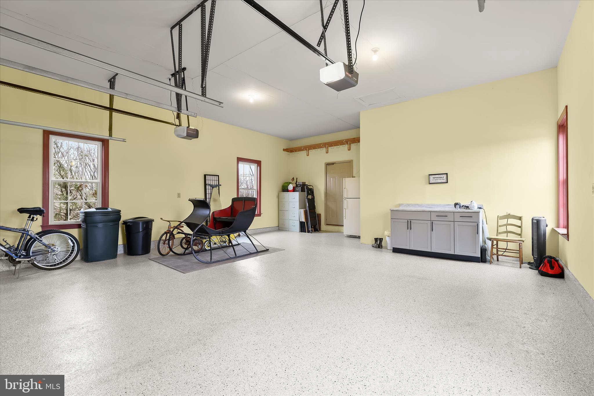 1302 Random Ridge Road Westminster, MD 21157 - Photo 80 of 145 Attached Oversized 2 Car Garage - Polyaspartic Fl