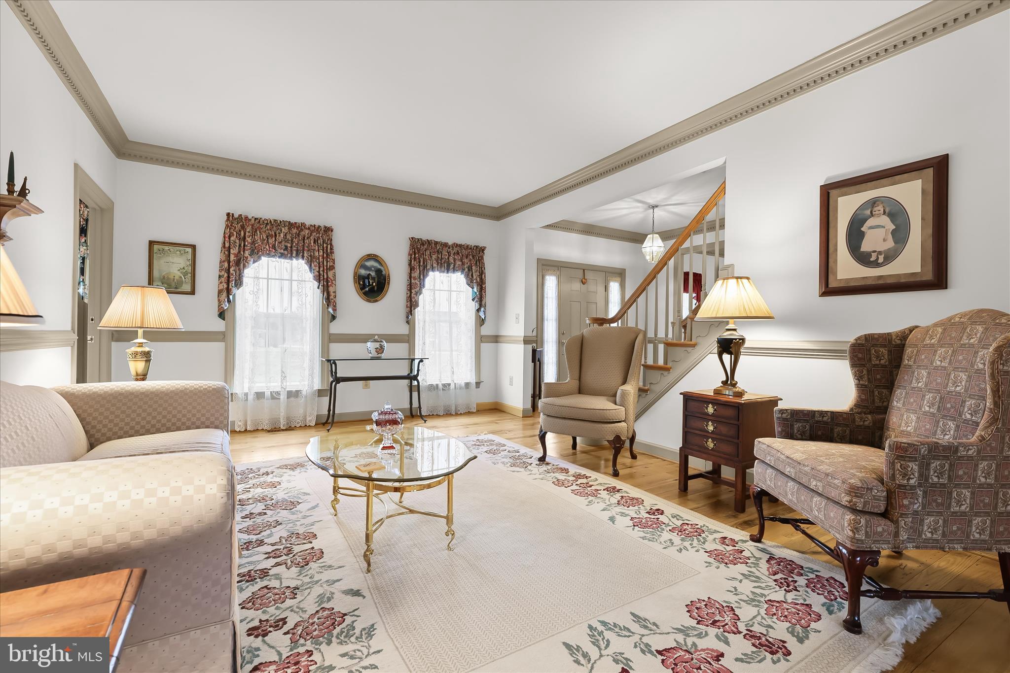 1302 Random Ridge Road Westminster, MD 21157 - Photo 8 of 145 Formal Living Room - Reclaimed Antique Oak Hardwoo