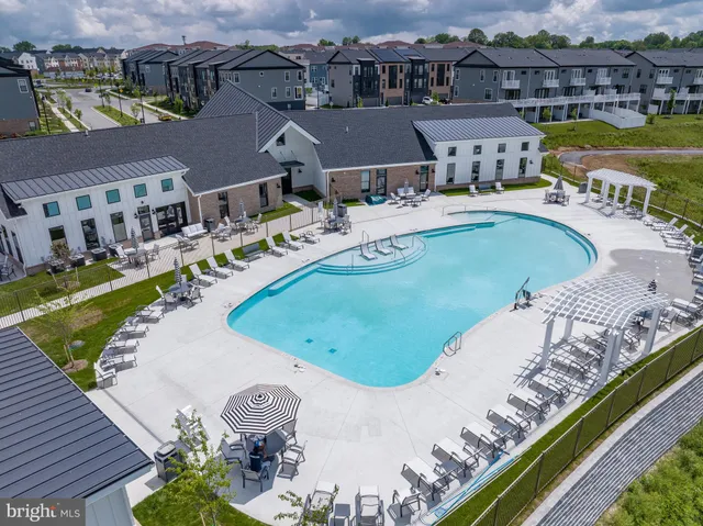 a view of a house with a swimming pool