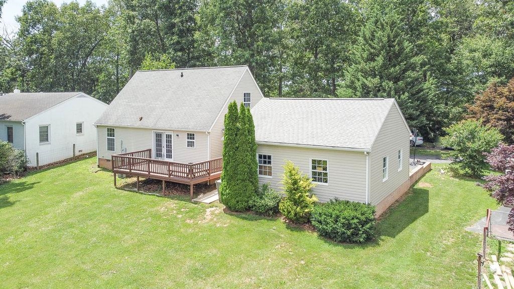 79 Cattle Scales Road Waynesboro, VA 22980 - Photo 37 of 39 an aerial view of a house with swimming pool garden and patio