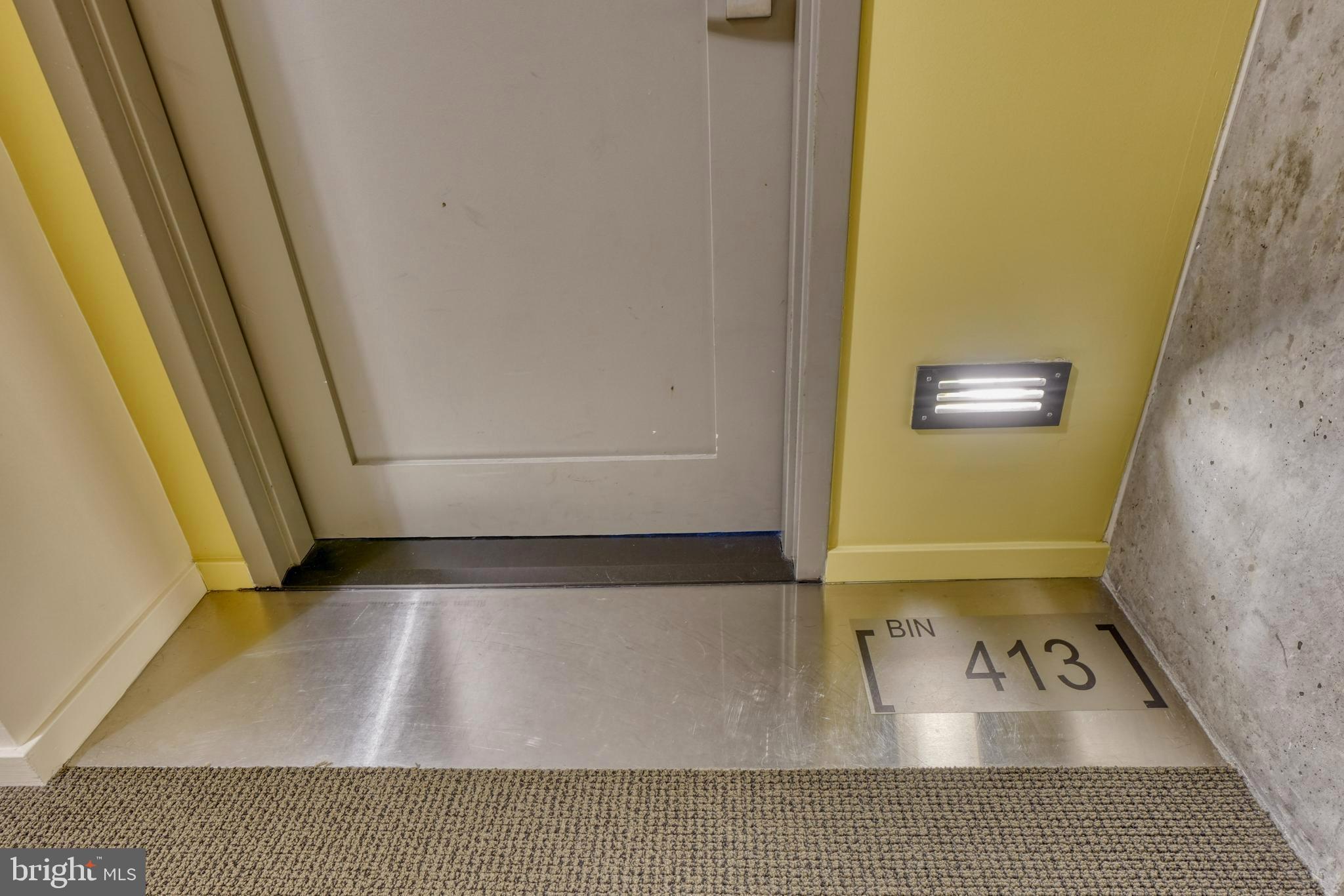1200 Steuart Street, Unit 413 Baltimore, MD 21230 - Photo 2 of 65 All Condo's @ Silo Point have Bin #'s