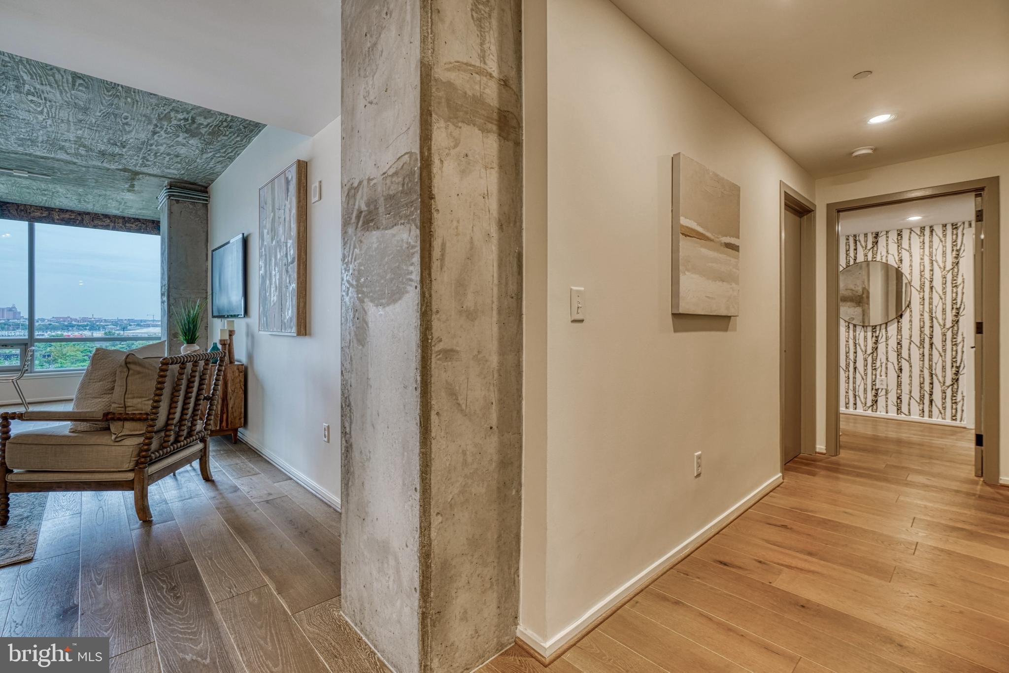 1200 Steuart Street, Unit 413 Baltimore, MD 21230 - Photo 27 of 65 Hallway to bedrooms