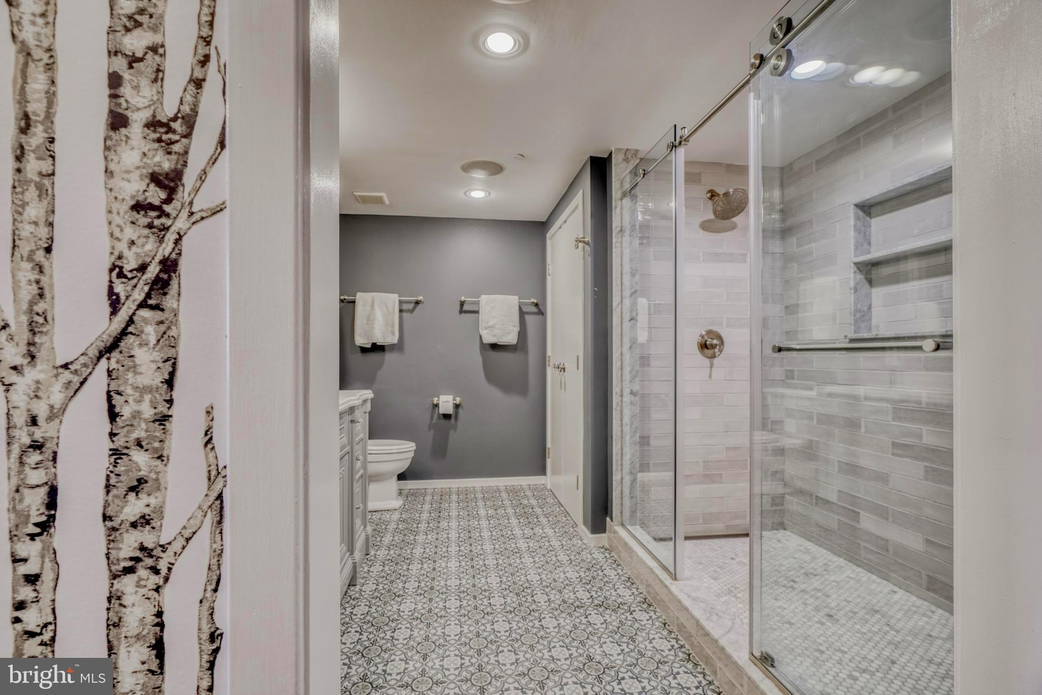 1200 Steuart Street, Unit 413 Baltimore, MD 21230 - Photo 46 of 65 Owners Bath with new linen closet