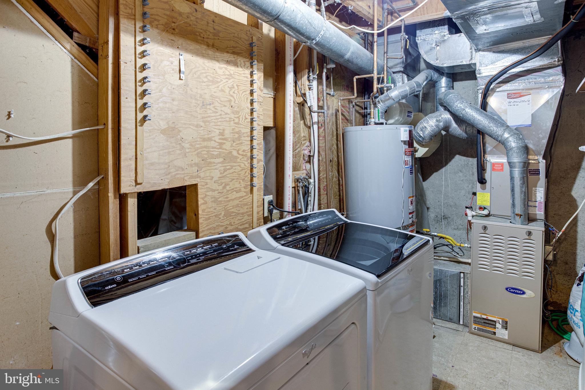 1542 Deer Point Way Reston, VA 20194 - Photo 49 of 68 Lower Level Laundry/Utility Room