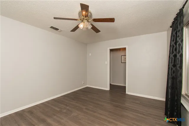 wooden floor in an empty room