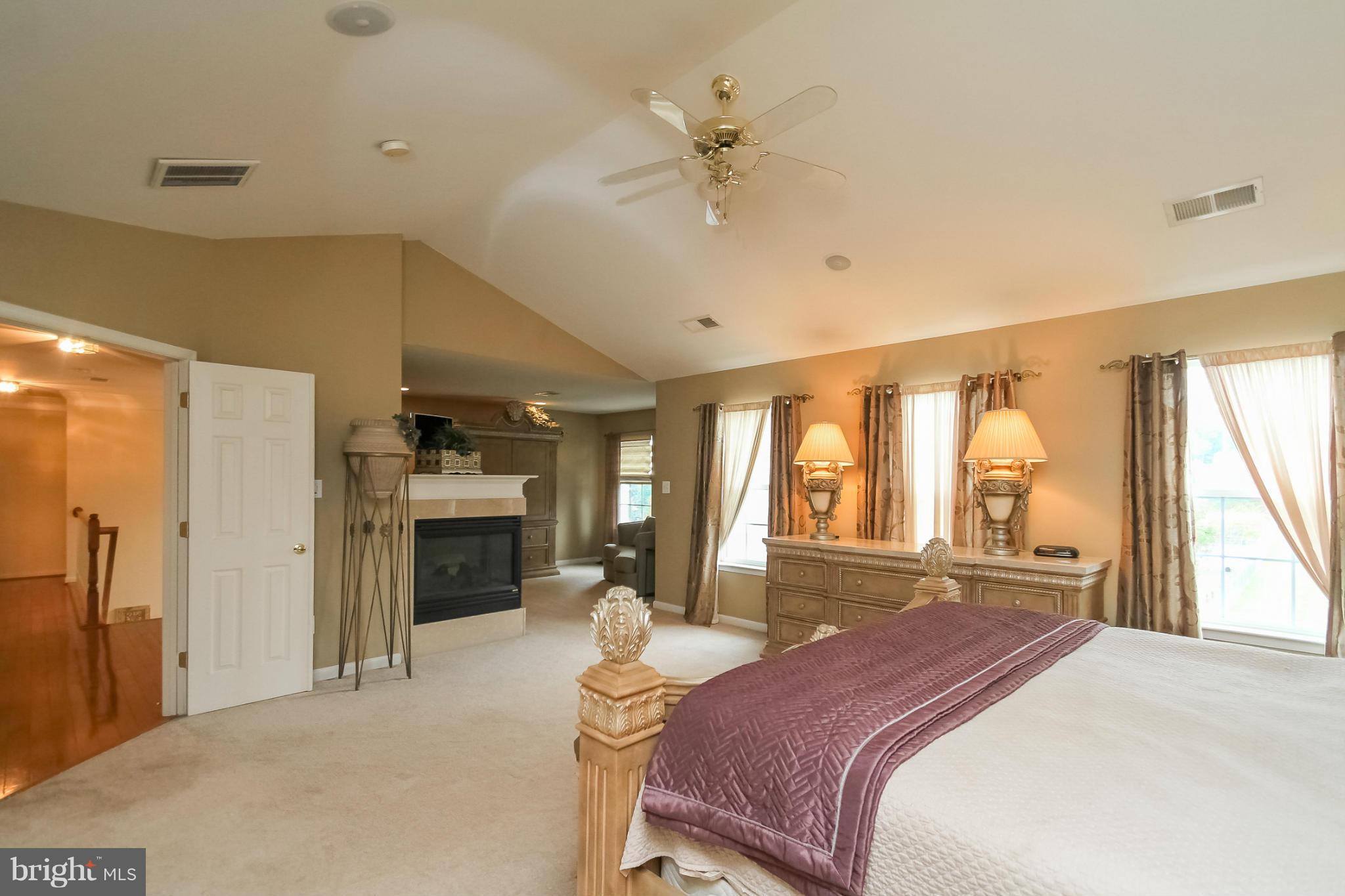 15 Hamstead Road Fredericksburg, VA 22405 - Photo 14 of 30 Master Bedroom w/Sitting Room & Fireplace