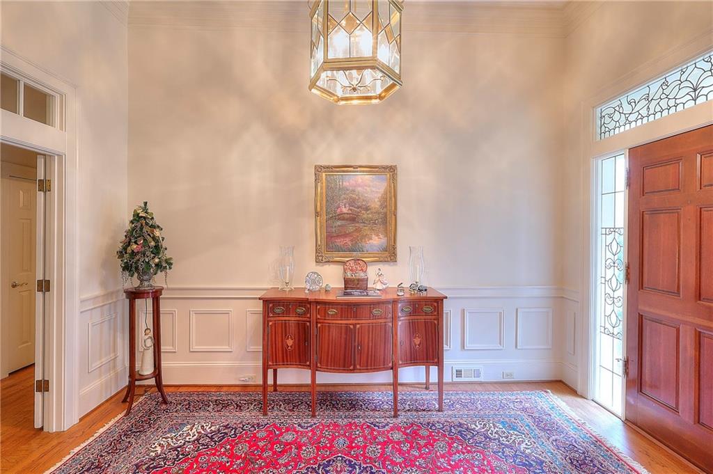 600 River Cove Road Social Circle, GA 30025 - Photo 6 of 45 a view of workspace with window and wooden floor