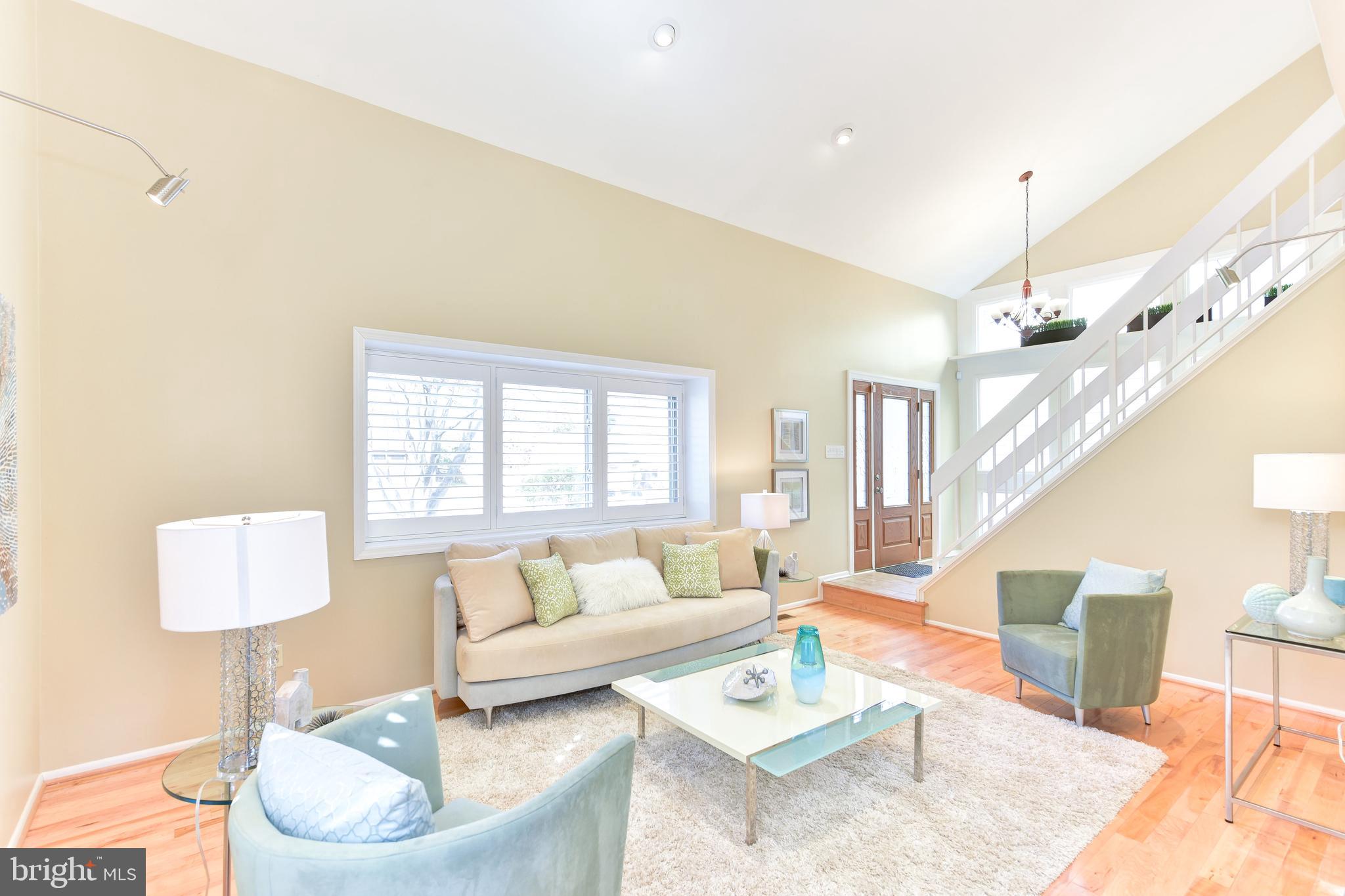 11803 Tree Fern Court Reston, VA 20191 - Photo 4 of 38 Living Room Bright & Sunny