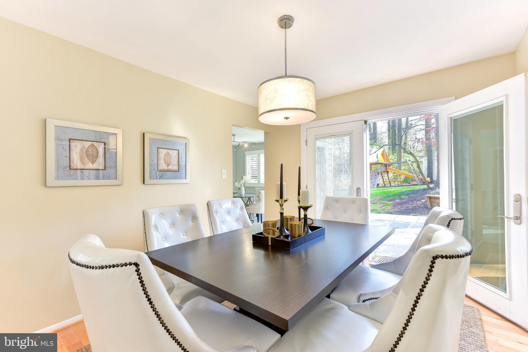 11803 Tree Fern Court Reston, VA 20191 - Photo 7 of 38 Formal Dining with Walk-Out Patio