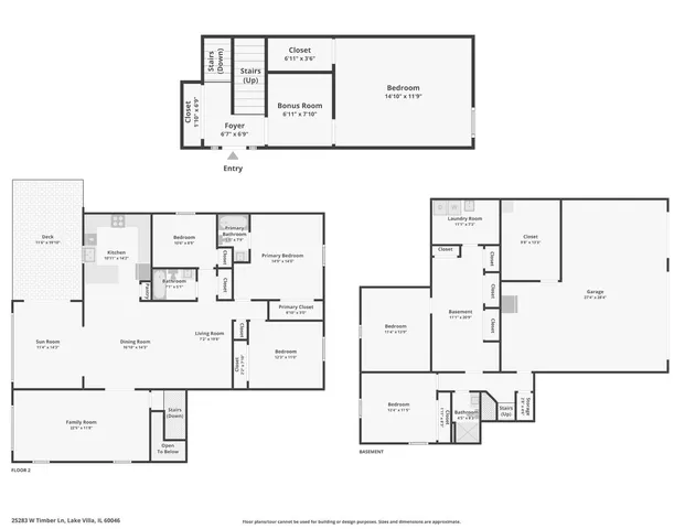 $280,000 | 25283 Timber Lane, Lake Villa, IL 60046