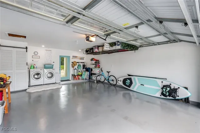 a view of a patio with couches chairs and potted plants