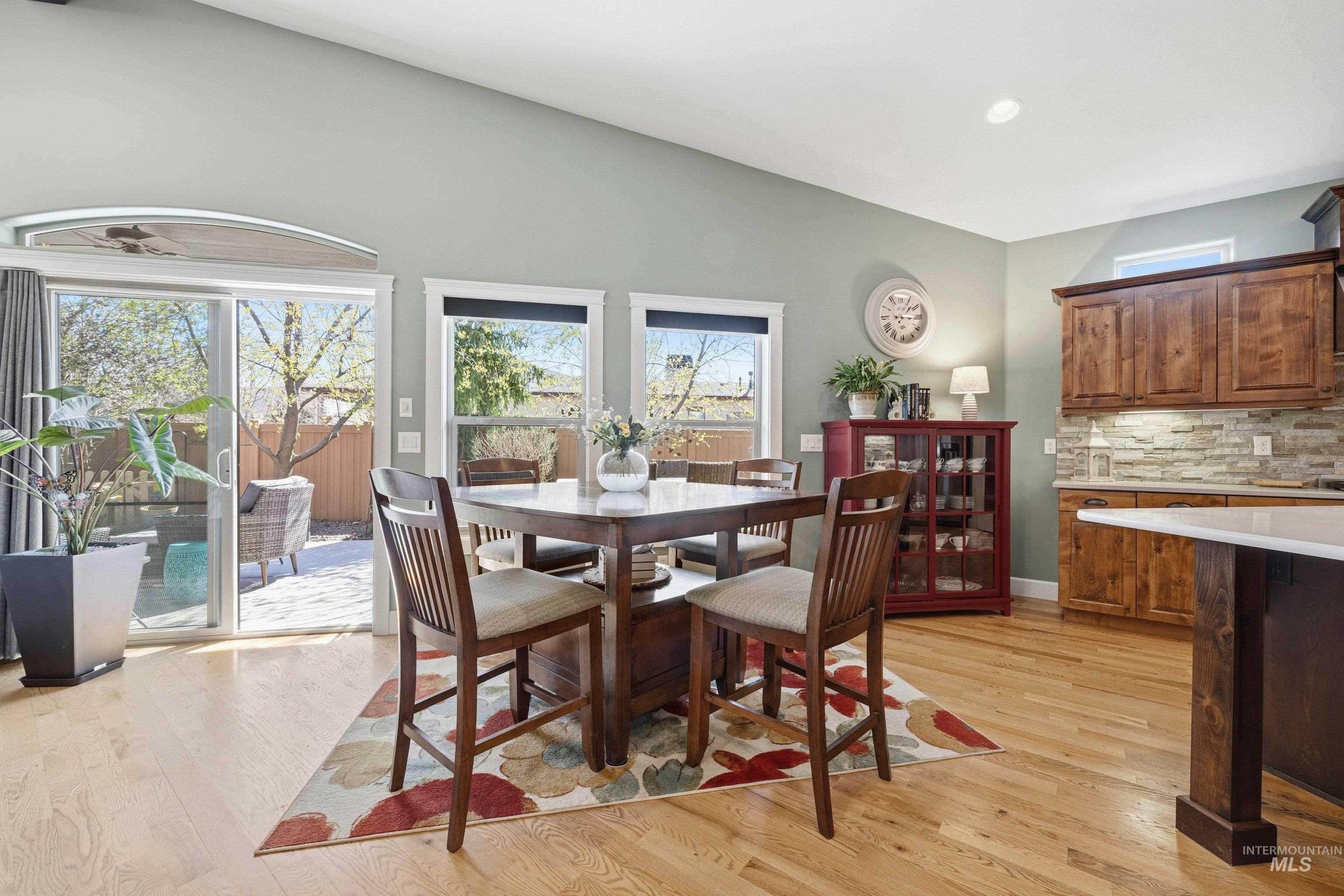 5850 North Rio Lomas Avenue Meridian, ID 83646 - Photo 11 of 50 Dining room with light wood-style flooring