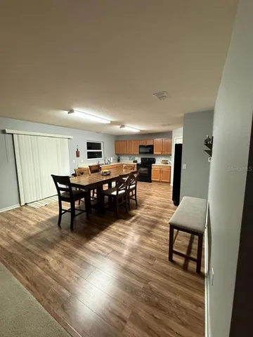 a view of a storage & utility room with closet