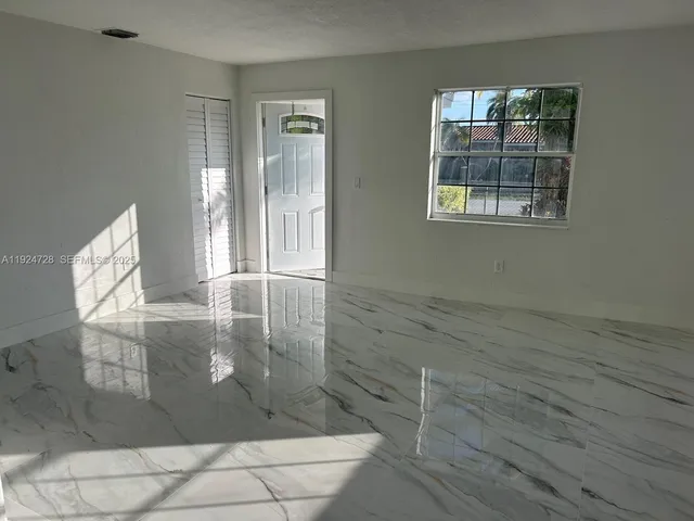 a view of empty room