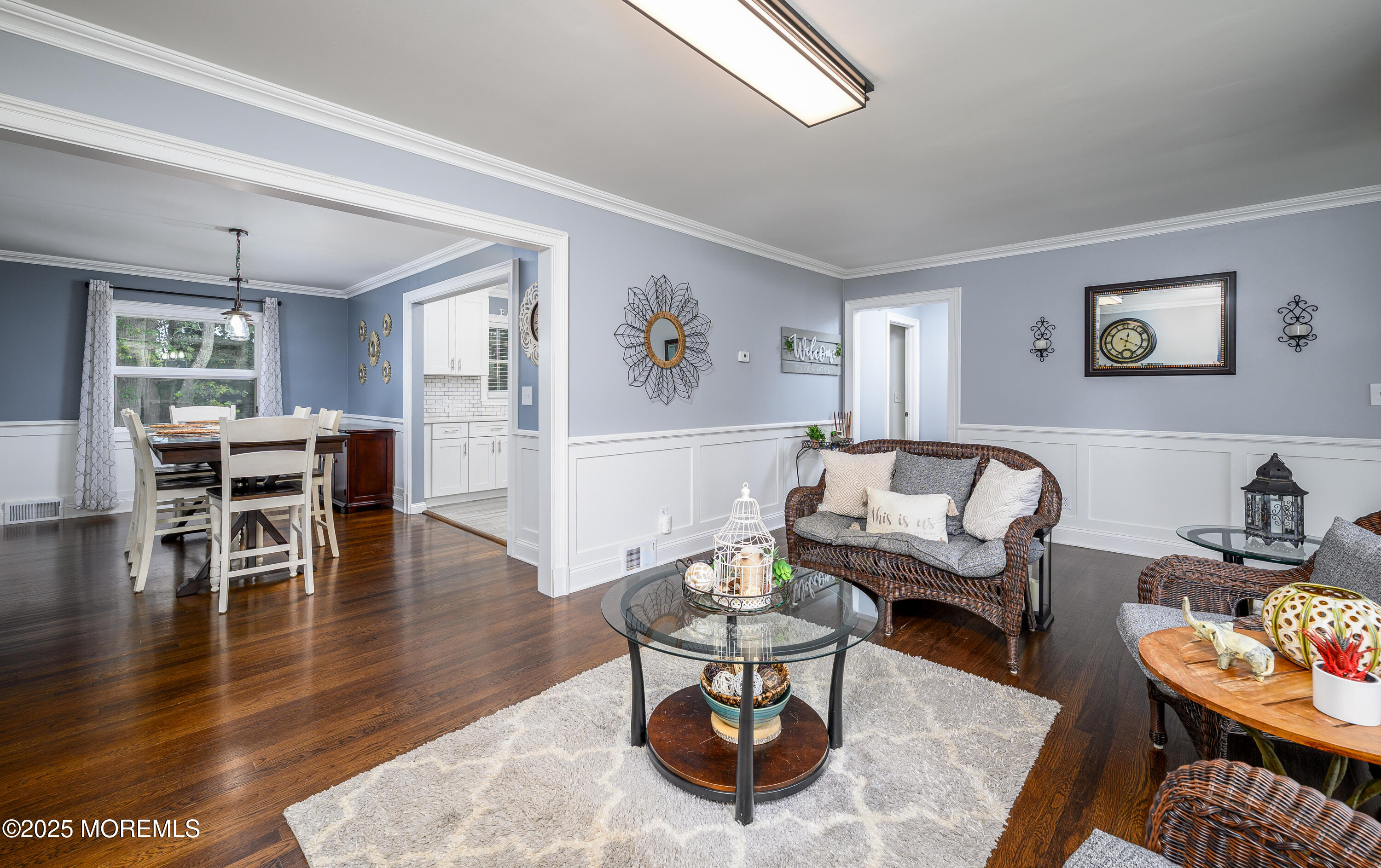 3213 Ridgewood Road Allenwood, NJ 08720 - Photo 11 of 42 a living room with furniture and wooden floor