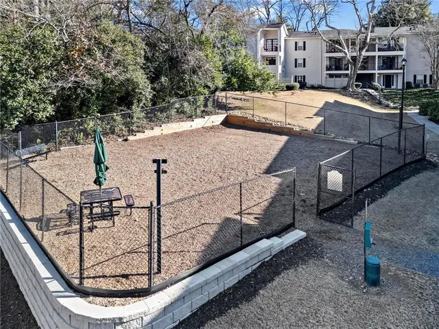 a view of a city with tall buildings