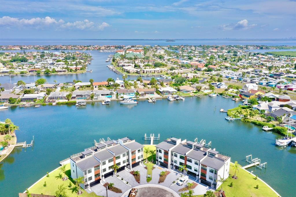 772 Gran Kaymen Way Apollo Beach, FL 33572 - Photo 35 of 35 an aerial view of a house with a ocean view