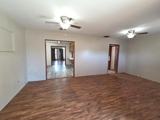 a view of livingroom with hardwood floor