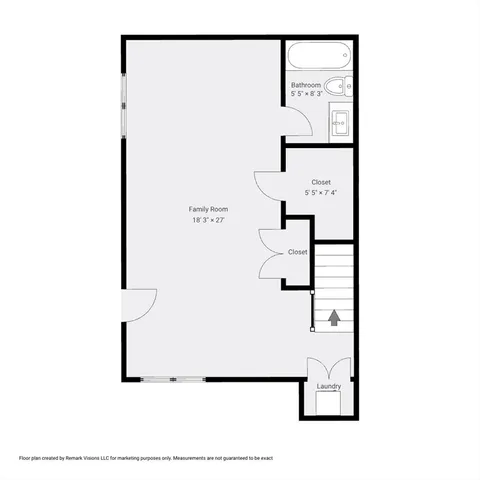 a picture of a bathroom with a shower