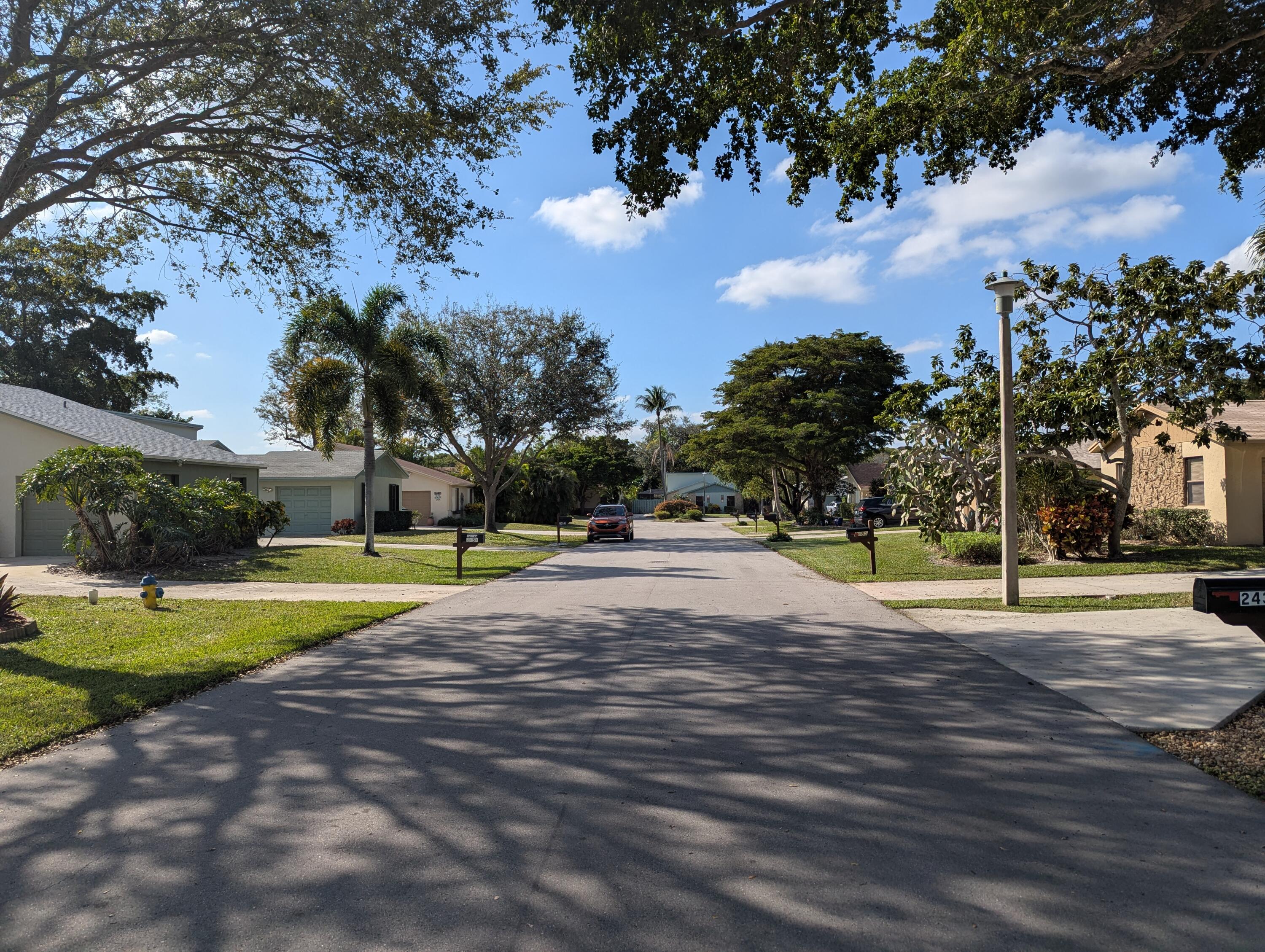 2454 Northwest 9th Street Delray Beach, FL 33445 - Photo 33 of 53 Quiet Tree Lined Street
