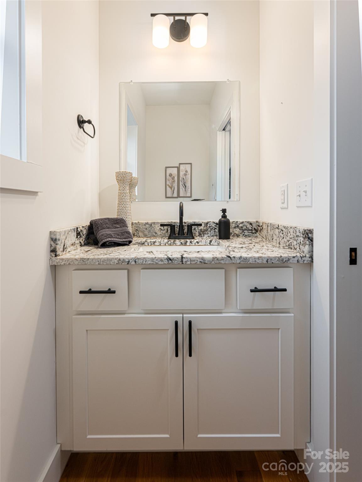 197 Chatham Road Asheville, NC 28804 - Photo 24 of 46 a bathroom with a sink and a mirror