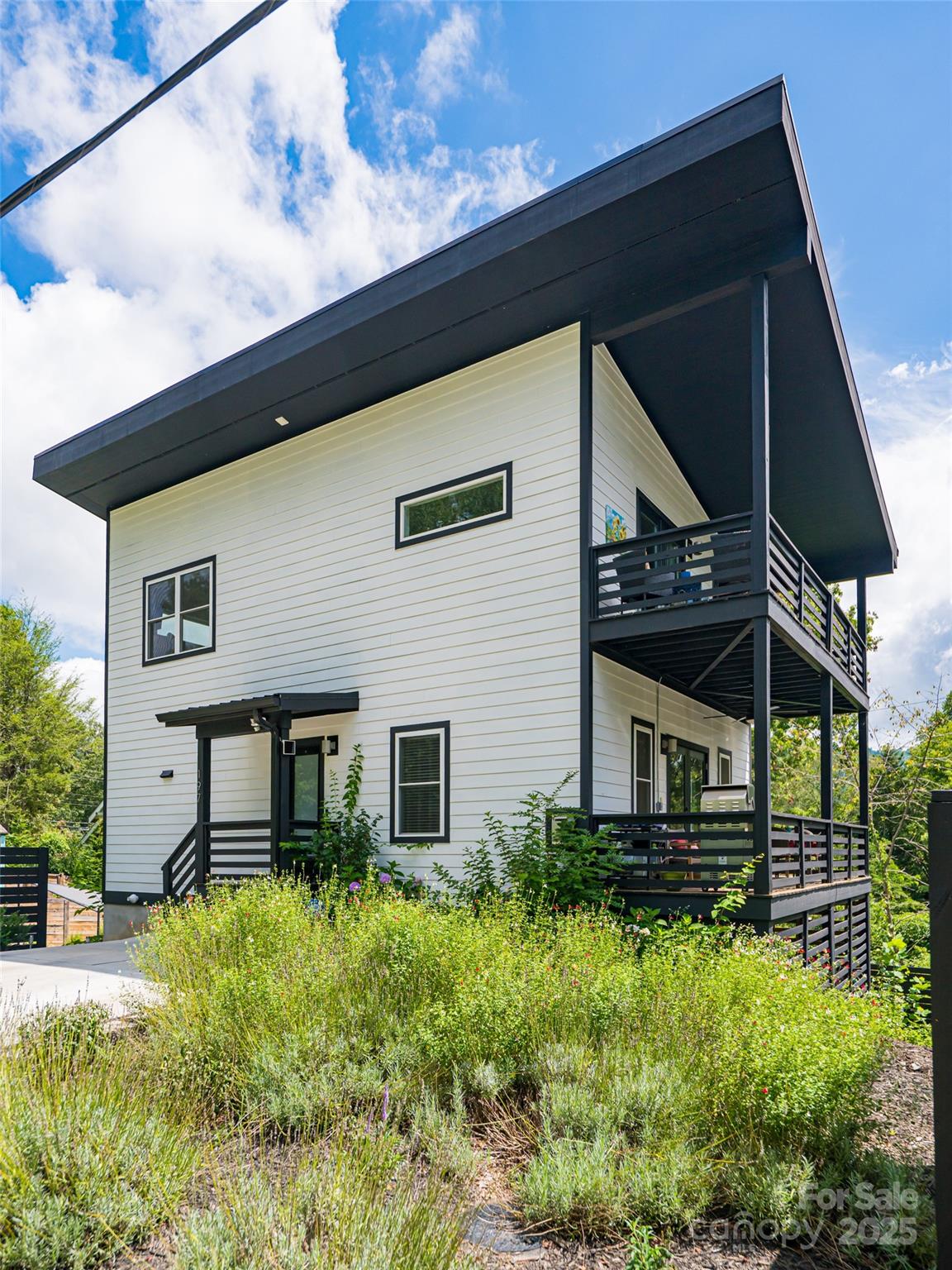 197 Chatham Road Asheville, NC 28804 - Photo 46 of 46 a backyard of a house with lots of green space