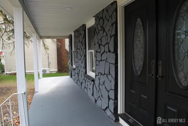 a view of an entryway door