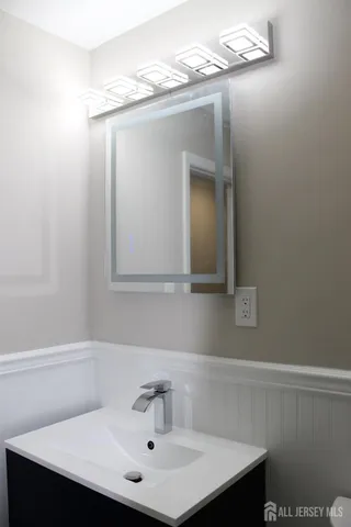 a bathroom with a shower and a toilet