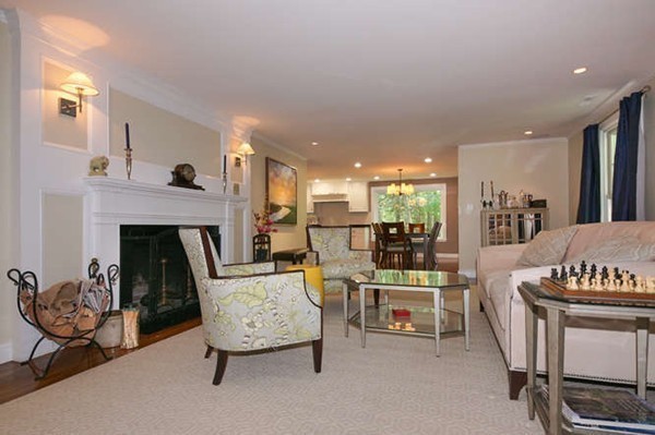 8 Tamarack Road Weston, MA 02493 - Photo 4 of 23 a living room with furniture and a fireplace