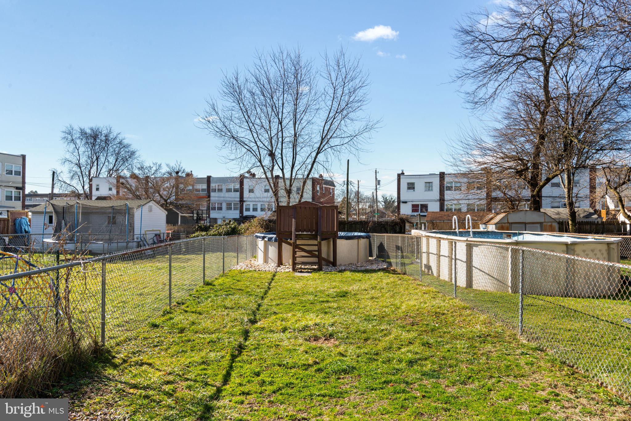 3134 Holly Road Philadelphia, PA 19154 - Photo 31 of 35 Rear fenced yard with pool