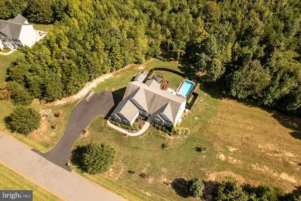 view of the house along with trees