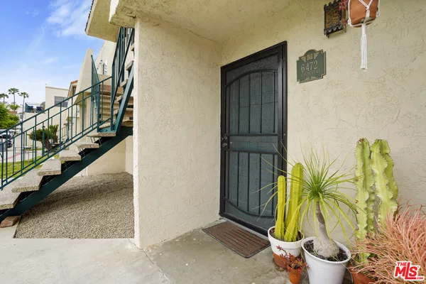 a view of a entryway door of the house