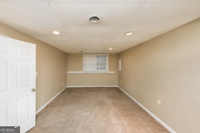 a view of room and window