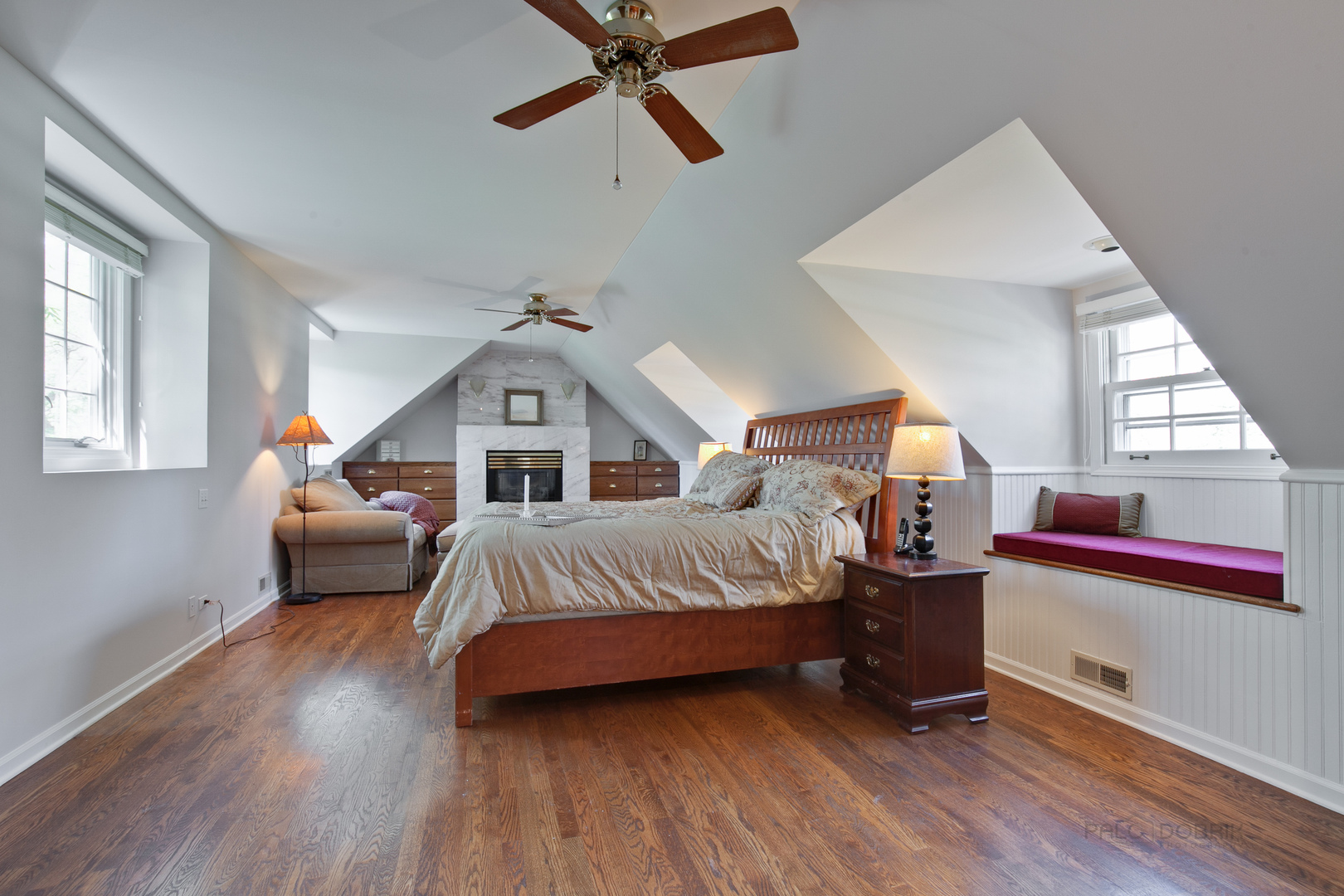 1991 Pheasant Trail Inverness, IL 60067 - Photo 28 of 53 a bedroom with a bed and wooden floor