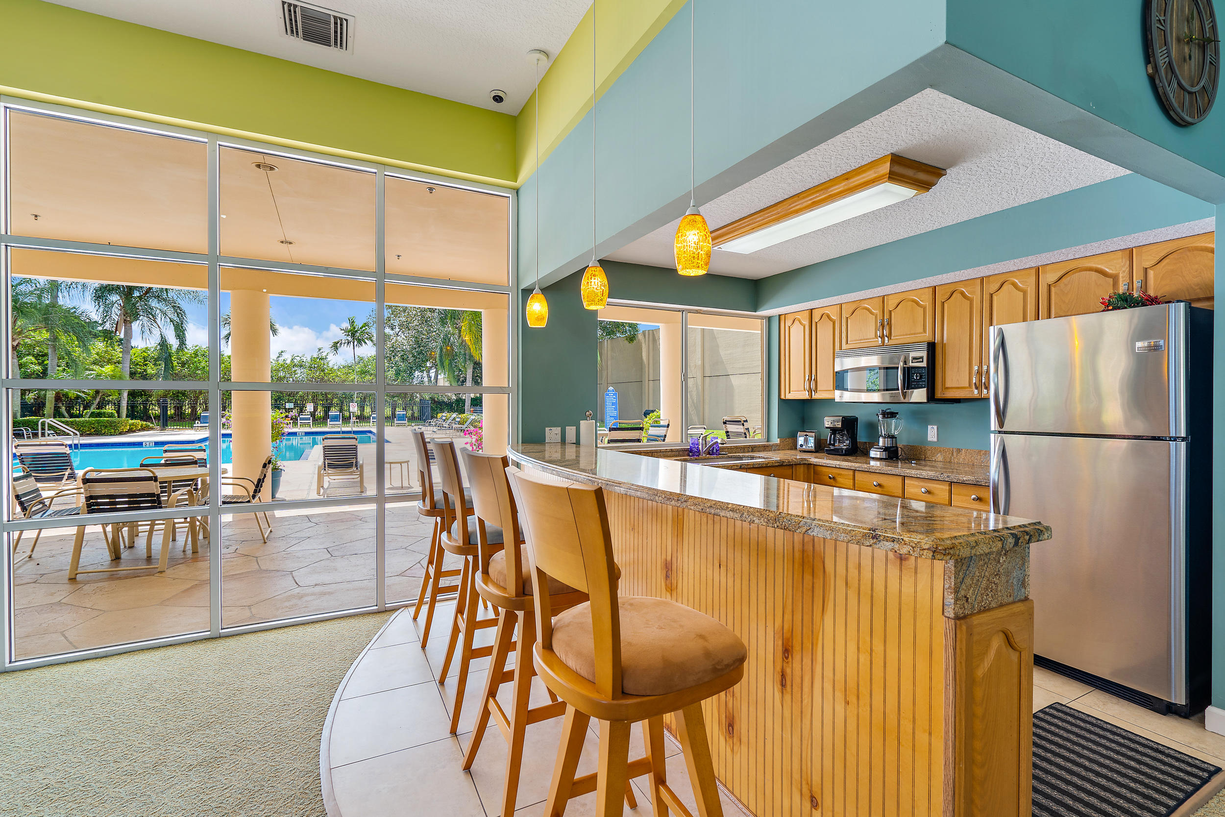 320 Northwest 67th Street, Unit C107 Boca Raton, FL 33487 - Photo 20 of 22 Clubhouse Kitchen!