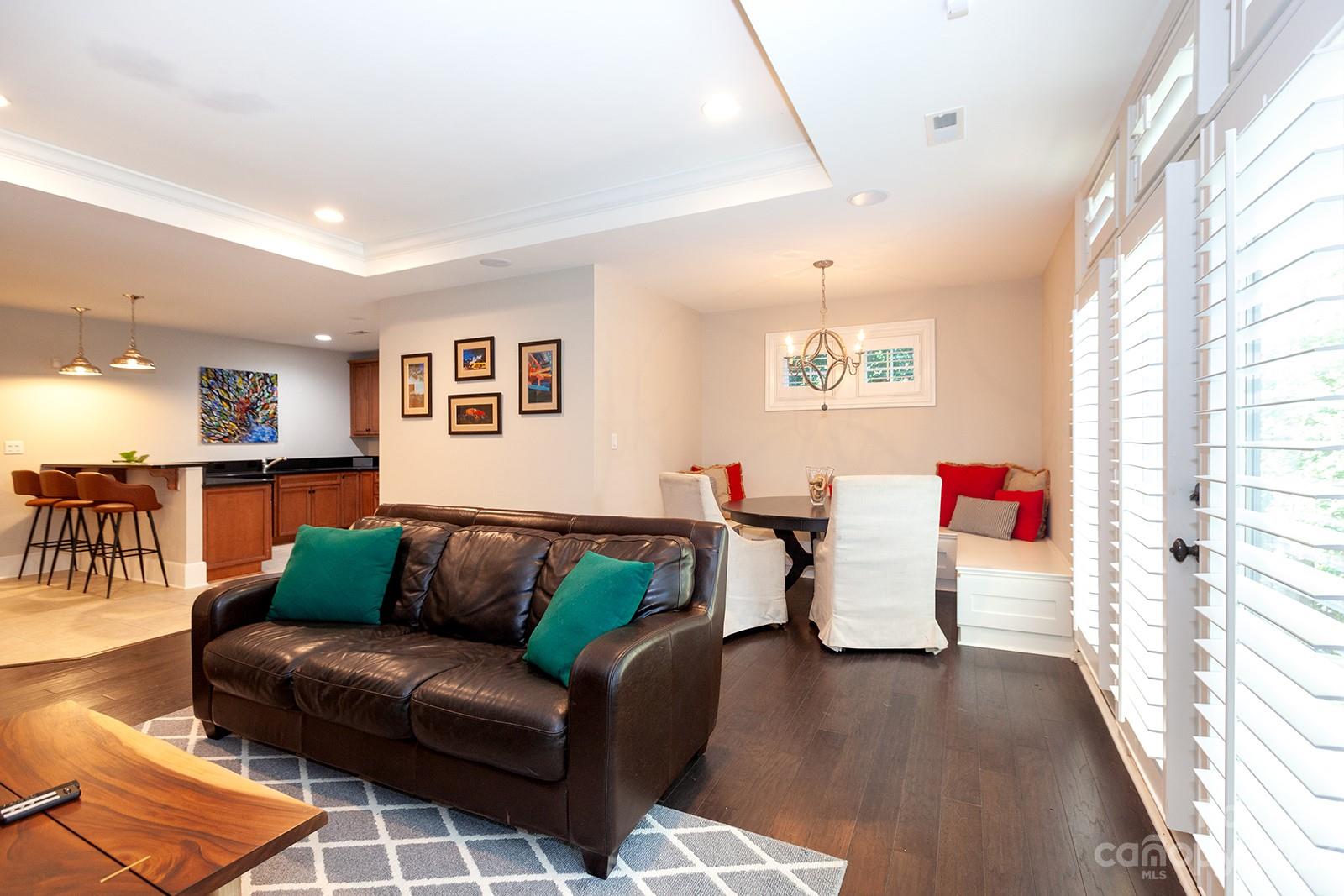 1925 Shoreham Drive Charlotte, NC 28211 - Photo 32 of 48 a living room with furniture and a wooden floor