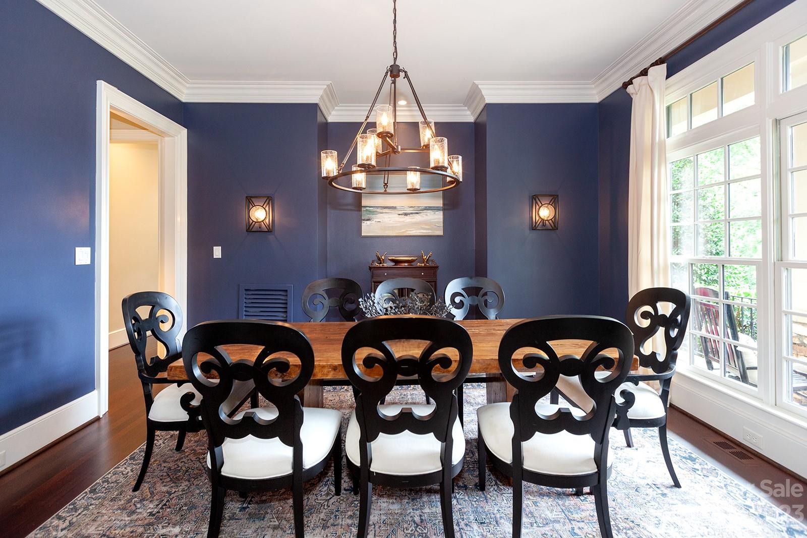 1925 Shoreham Drive Charlotte, NC 28211 - Photo 9 of 48 a view of a dining room with furniture window and outside view