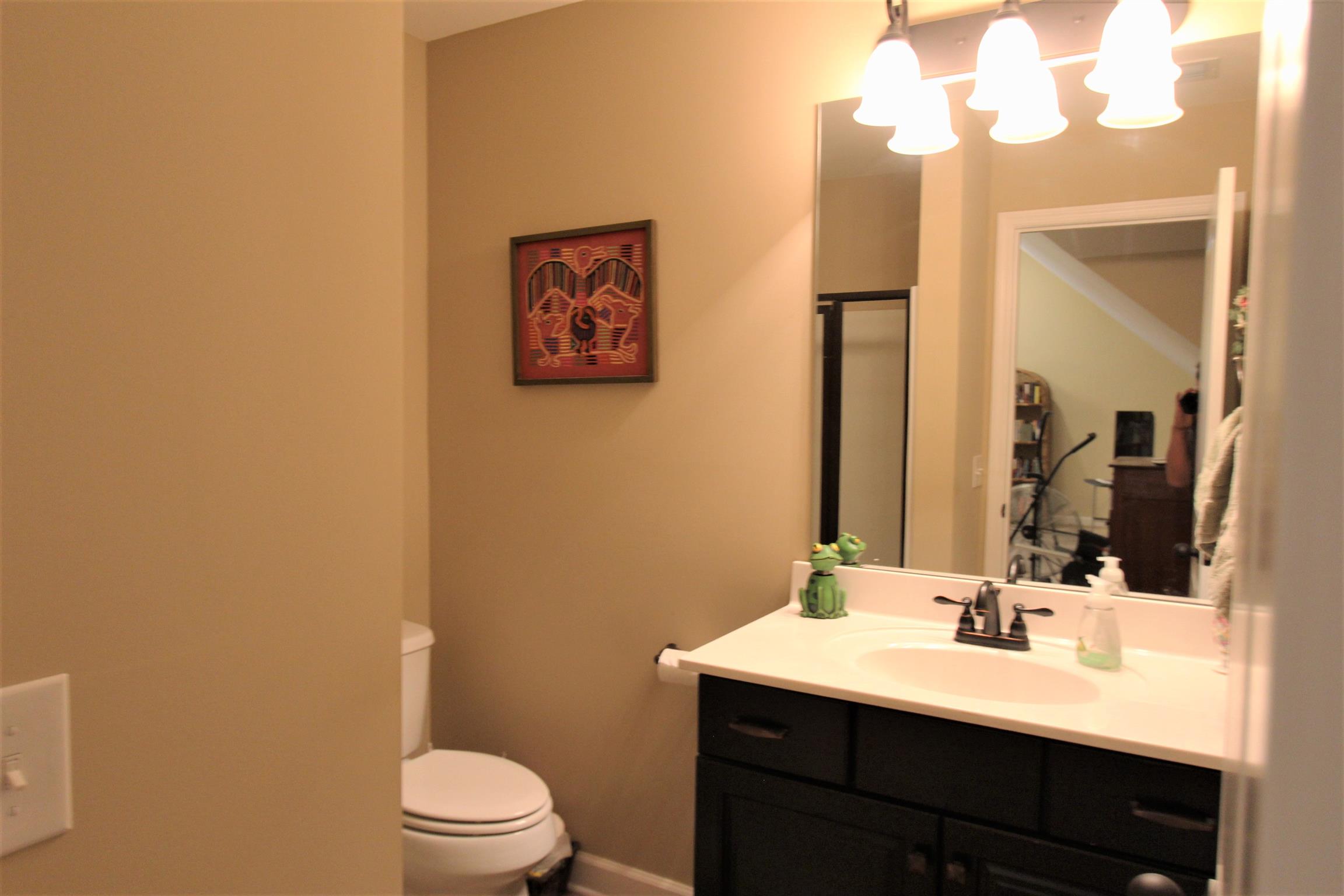396 Abbey Road Lebanon, TN 37090 - Photo 19 of 23 a bathroom with a sink vanity mirror and toilet