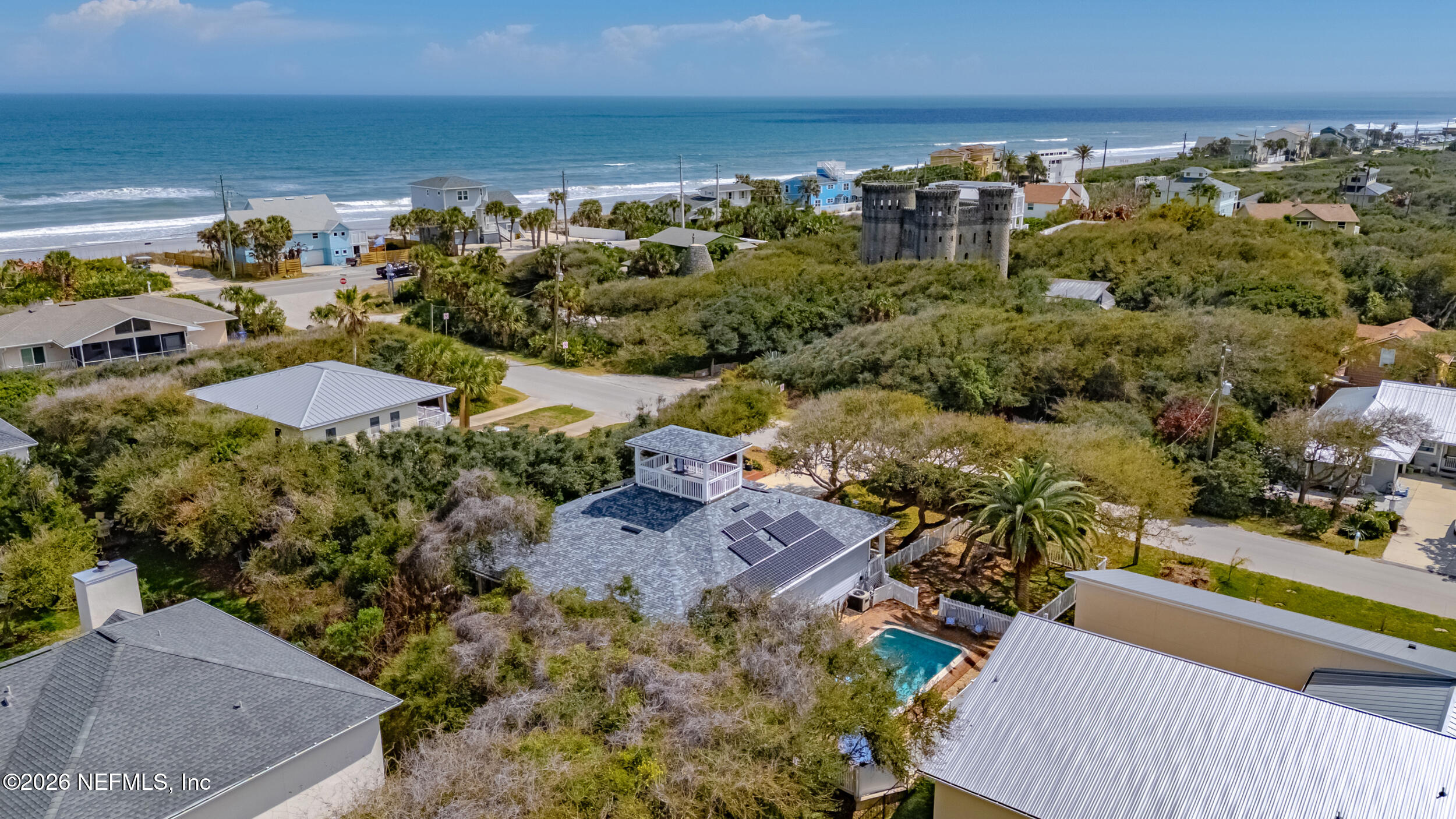 118 3rd Street St. Augustine, FL 32084 - Photo 62 of 77 a view of a city with ocean view